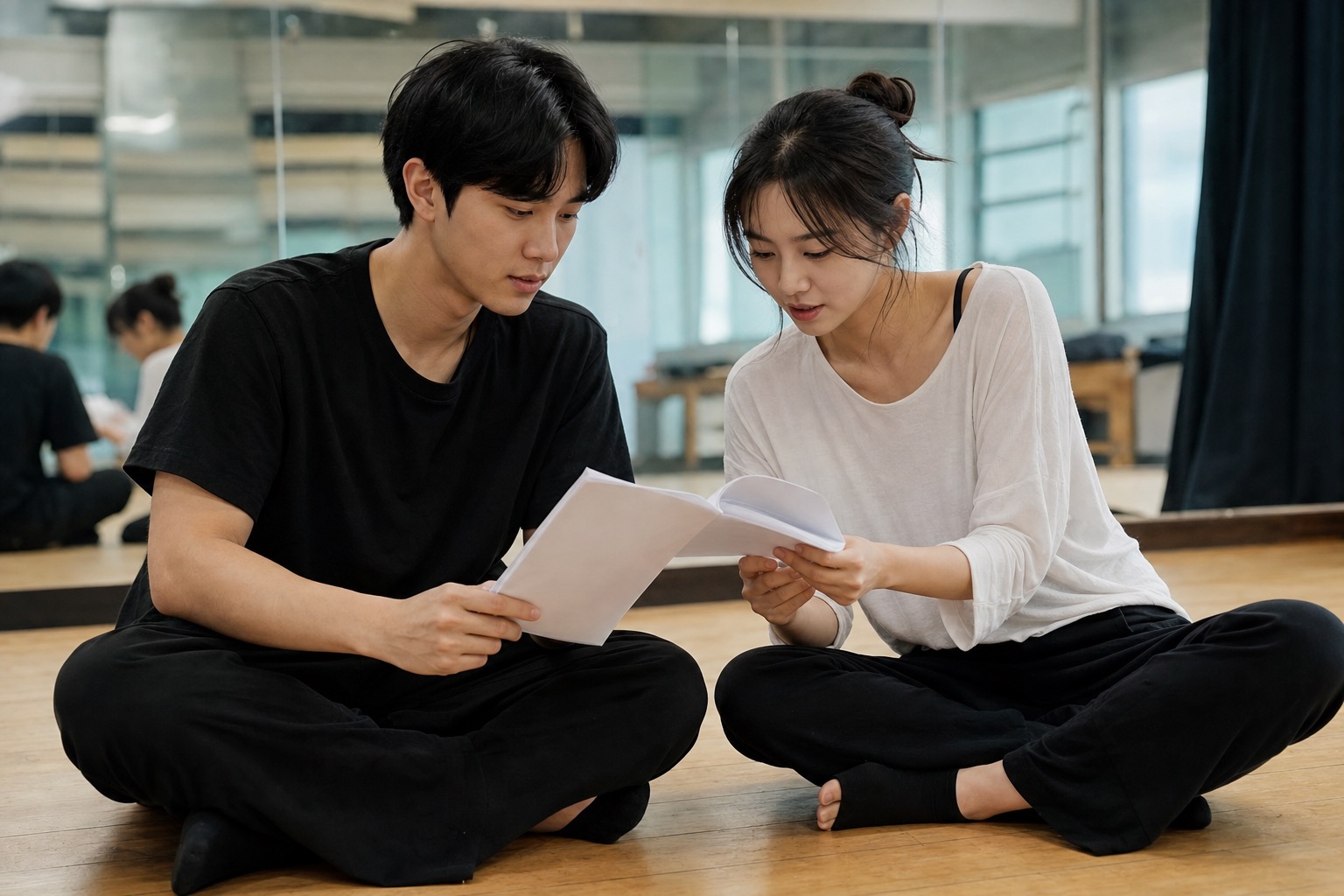 ONSTAGE 연기 수업 장면