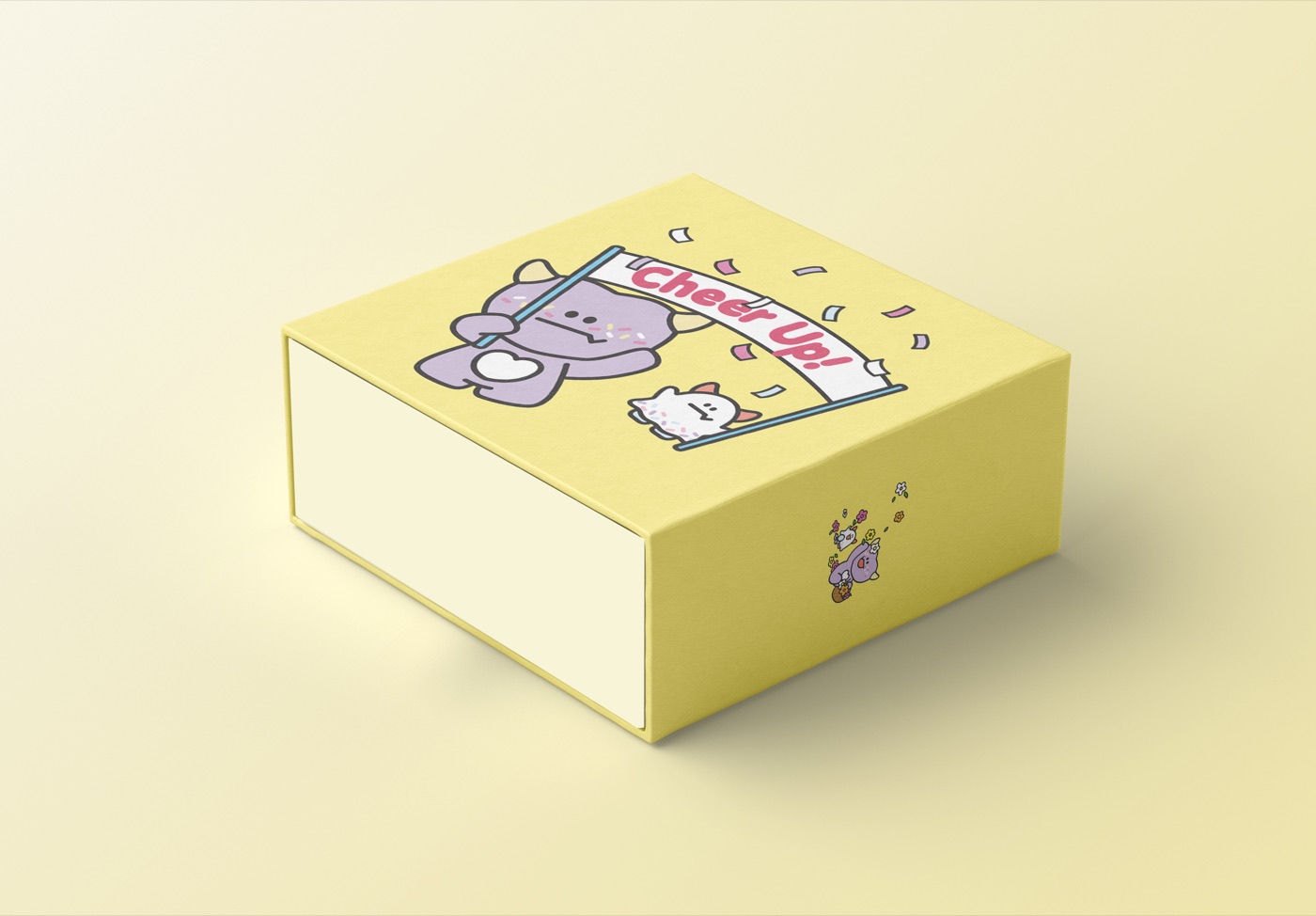 치얼업 패키지 정면