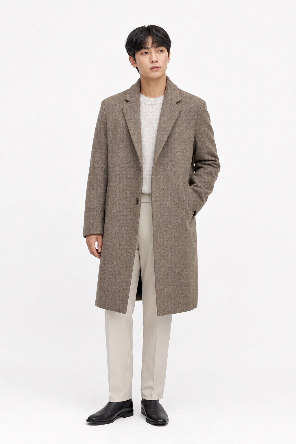 Wool Blend Coat