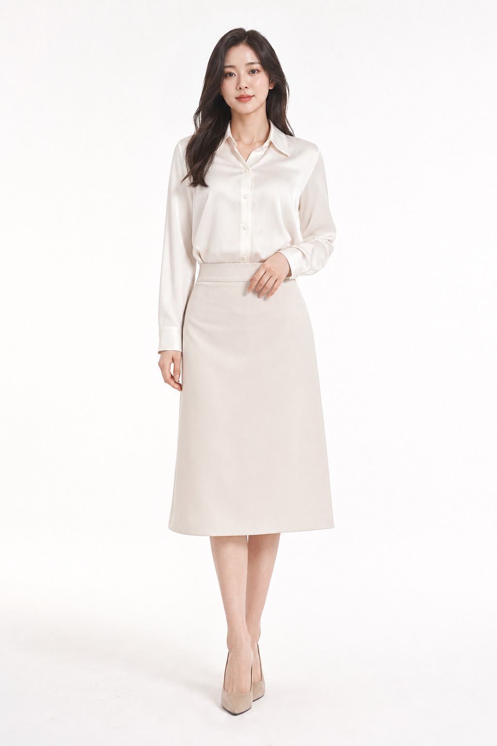 Silk Blend Blouse